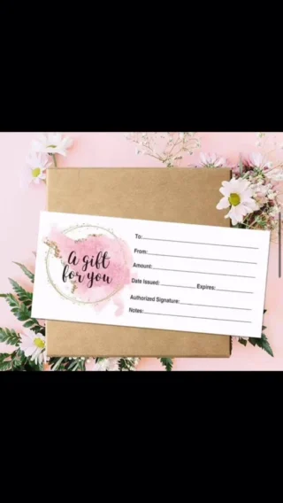 ✨ Looking for the perfect gift? Our salon gift cards are now available! Treat your loved ones to beauty & relaxation 💆‍♀️🎁